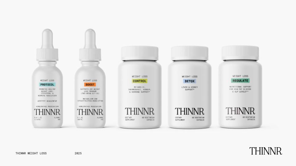 THINNR Product Lineup